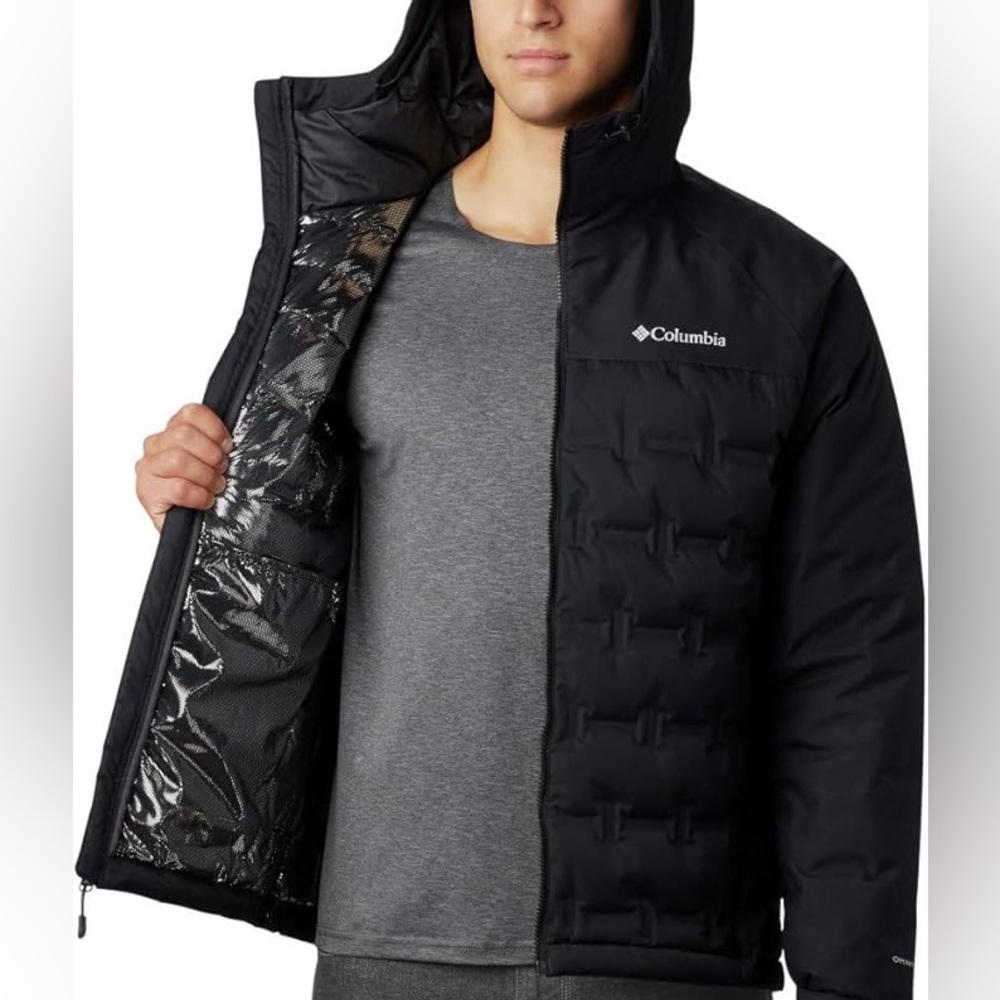 Columbia Grand Trek Hooded Down Jacket - Picture 12 of 13